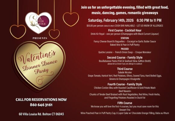 Valentines Day Dinner Dance 2026